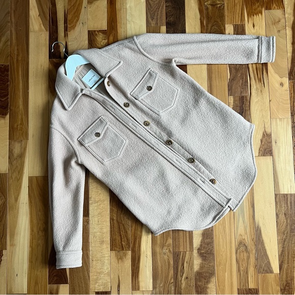 Wilfred Free - Ganna Shirt Jacket - Chasm - Picture 4 of 7